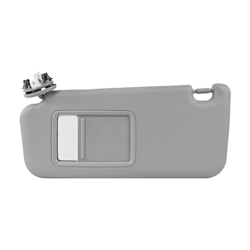 Visera Toyota Rav4 2006-2012 Con Espejo Con Luz Gris Plastico Tipo Original Izquierdo Delantera Tipo Original