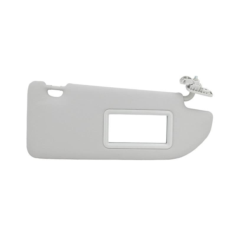 Visera Fiat Argo 2021-2023 Con Espejo Sin Luz Gris Claro Vinipiel Generica Tipo Original Derecha Delantera Generica