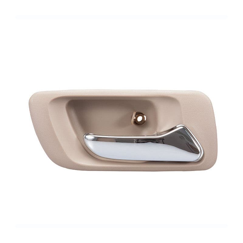 Manija Interior Honda Accord 4P Sedan 1998-2002 Beige/Cromada Plastico Derecha Trasera Hushan