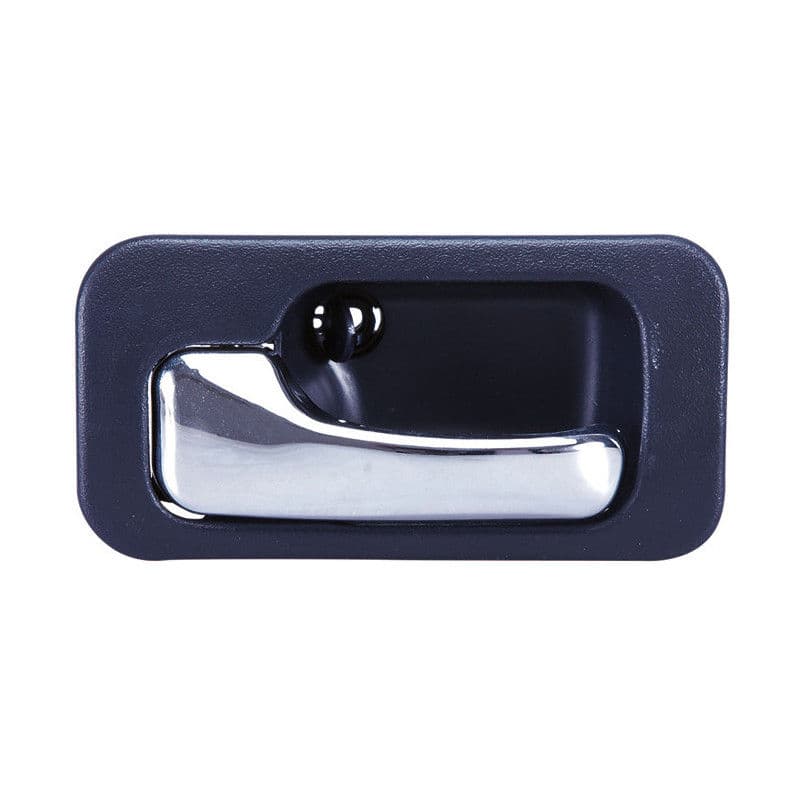 Manija Interior Honda Accord 4P Sedan 1990-1993 Azul/Cromada Plastico Izquierdo Trasera Hushan