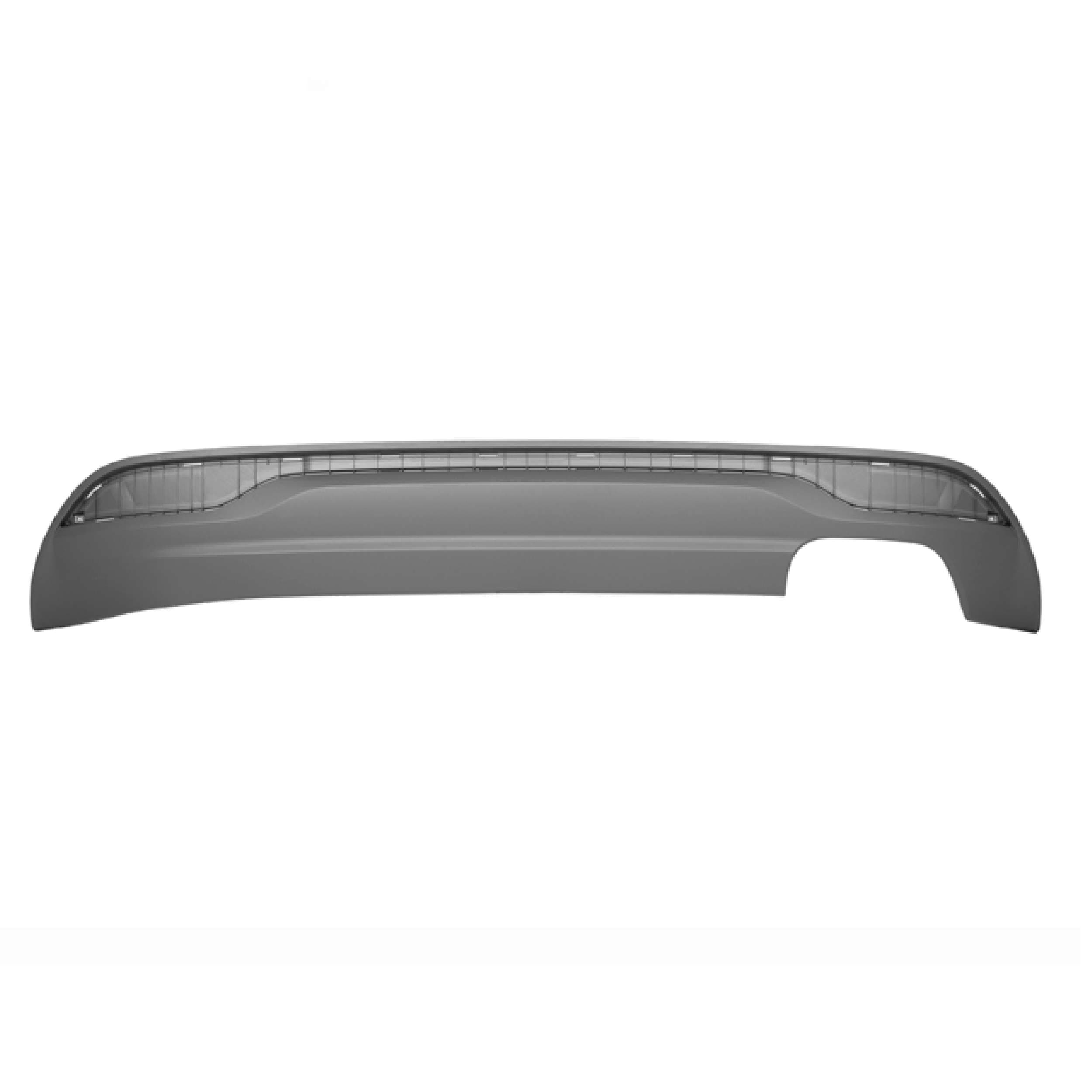 Moldura Defensa Trasera Inf Plata P/Hyundai Santa Fe 3.3 2022-2024