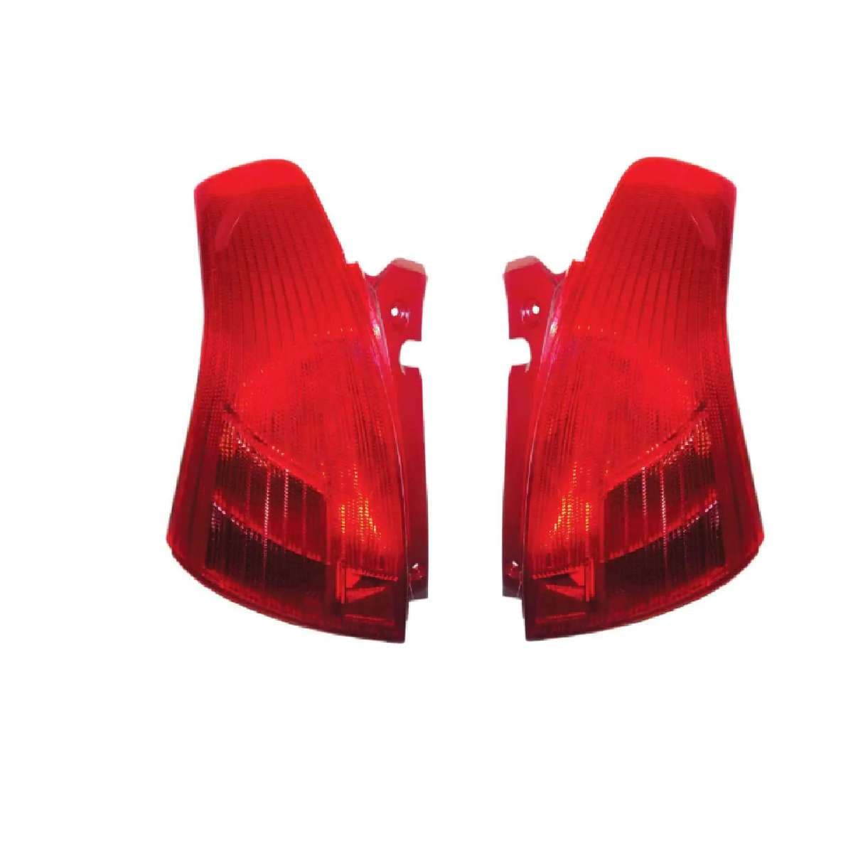 Par Calaveras Exterior Mazda 6 2014-2018 Con Led Arnés Clara Rojo/Blanco