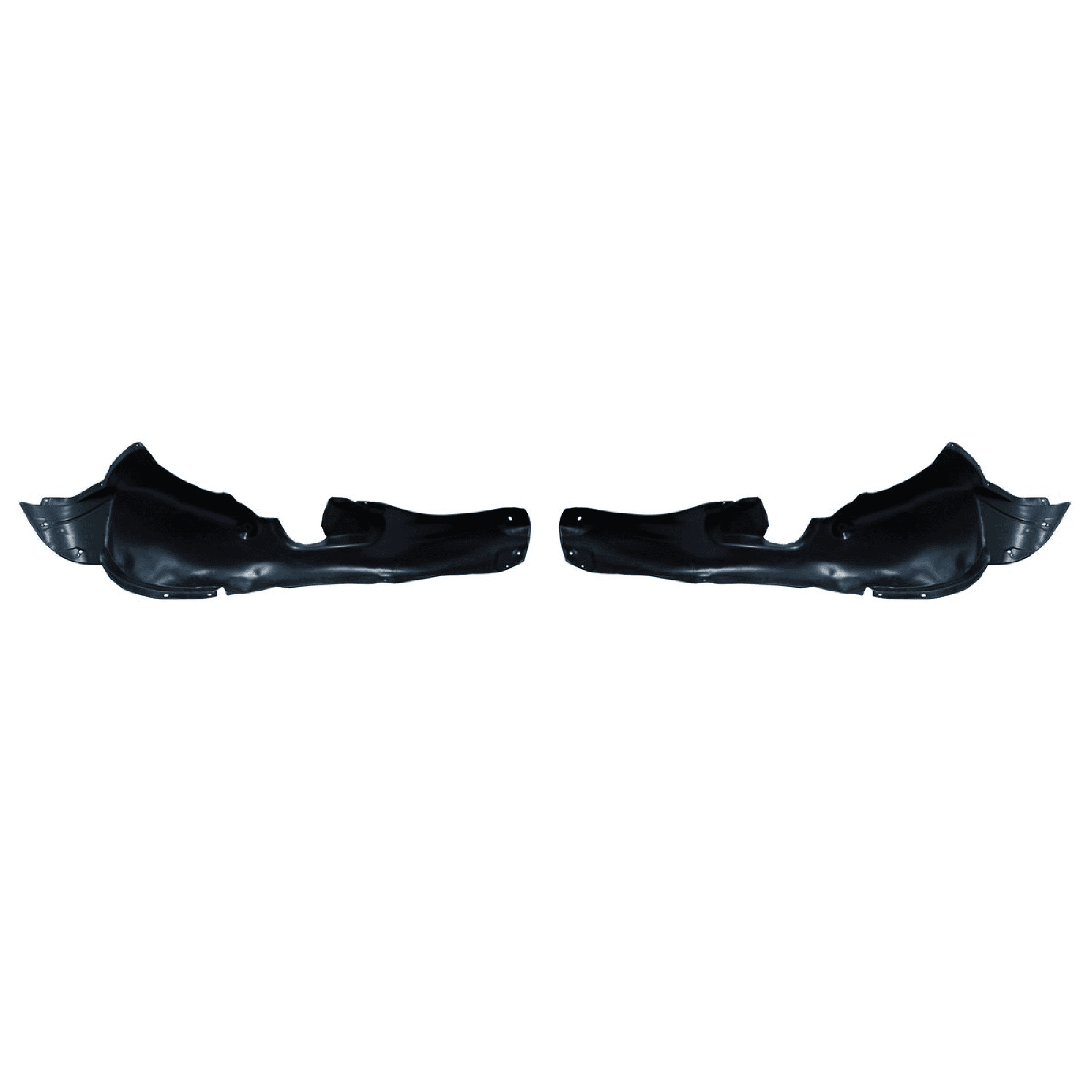 Par Tolvas Salpicaderas Vw Crossfox 2011-2015 Plastico