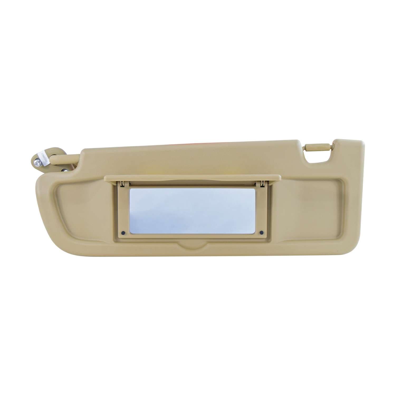 Visera Honda Civic 2P Coupe / 4P Sedan 2006-2011 Con Espejo Sin Luz Beige Plastico Izquierdo Delantera Hushan