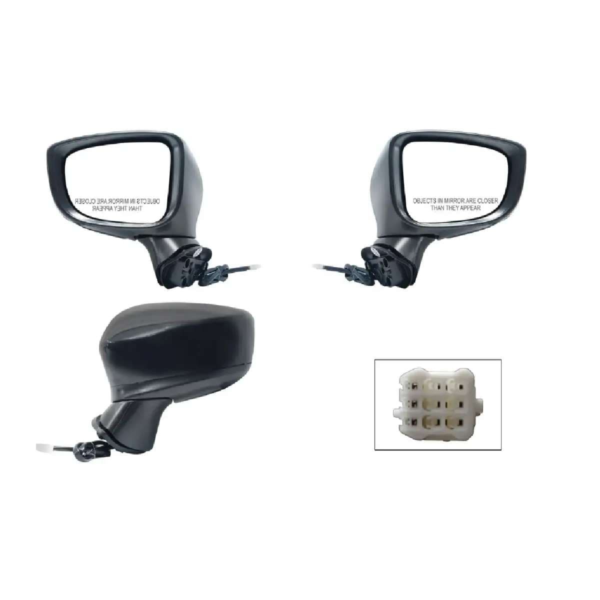 Par Espejos Mazda 3 Sedan 2010-2011 Elect P/Pint Tpo
