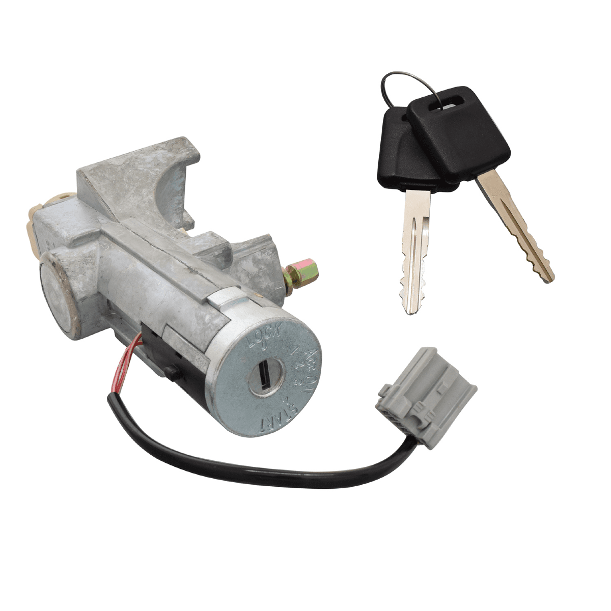 Cilindro De Encendido Nissan Versa Americano 2007-2012 Con Llave 1 Pieza Con Candado Metal Cromo 12V Yau Young Yau Young