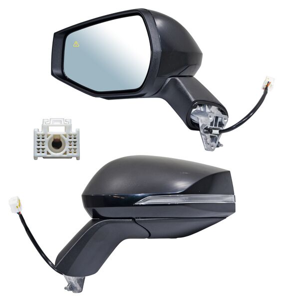 Espejo Sportage 2023-2024 Electrico P/Pint Base Porosa C/Desemp C/Direcc C/Sensor Punto Ciego 8 Pines Izq